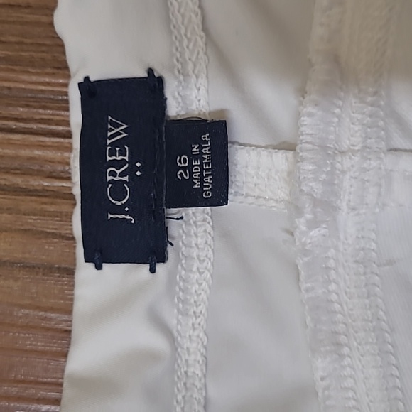 J. Crew women's Cream Chinos perfec for pregnant women,s‎ zise 26 - Picture 2 of 10